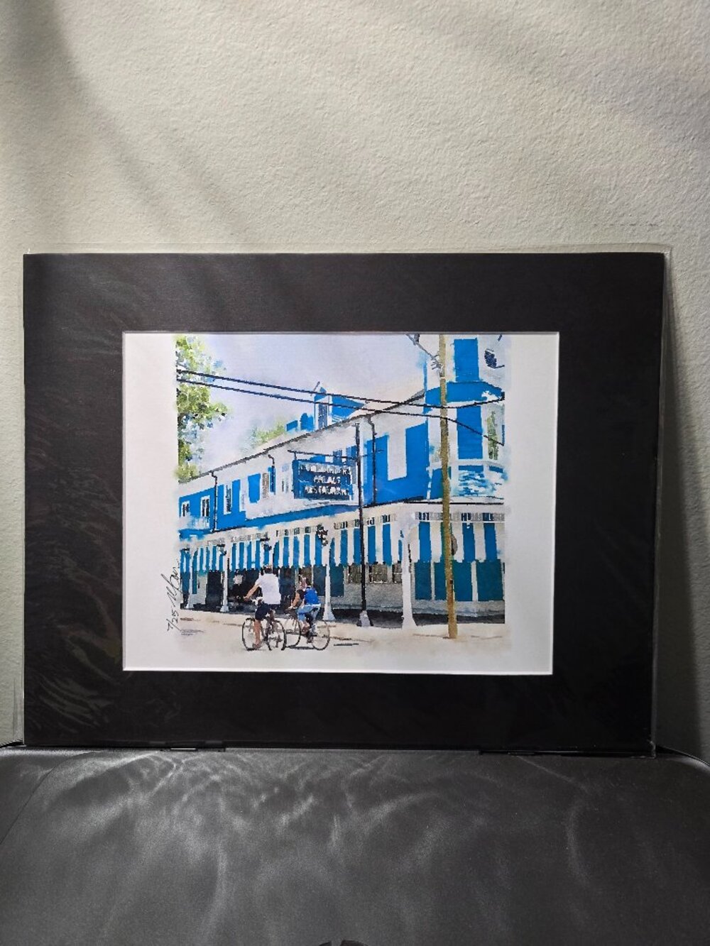 14 x 11 New Orleans Commanders Palace Watercolor